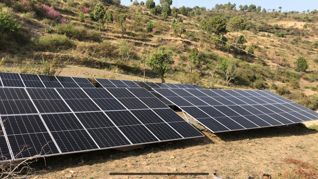 Ground Mounted Solar Power Plant